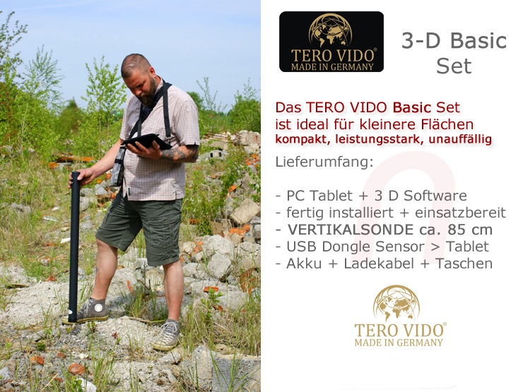 Фото 6. Геосканер - TERО VIDO 3D System для исследований и обнаружений в грунтах