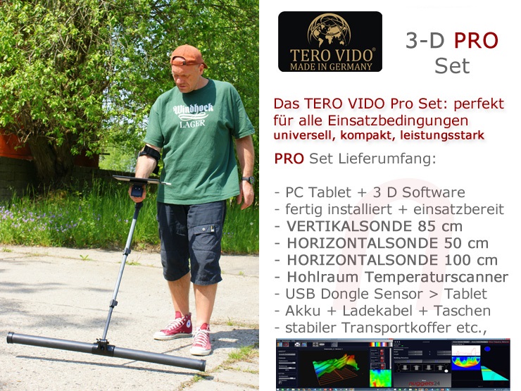 Фото 5. Геосканер - TERО VIDO 3D System для исследований и обнаружений в грунтах