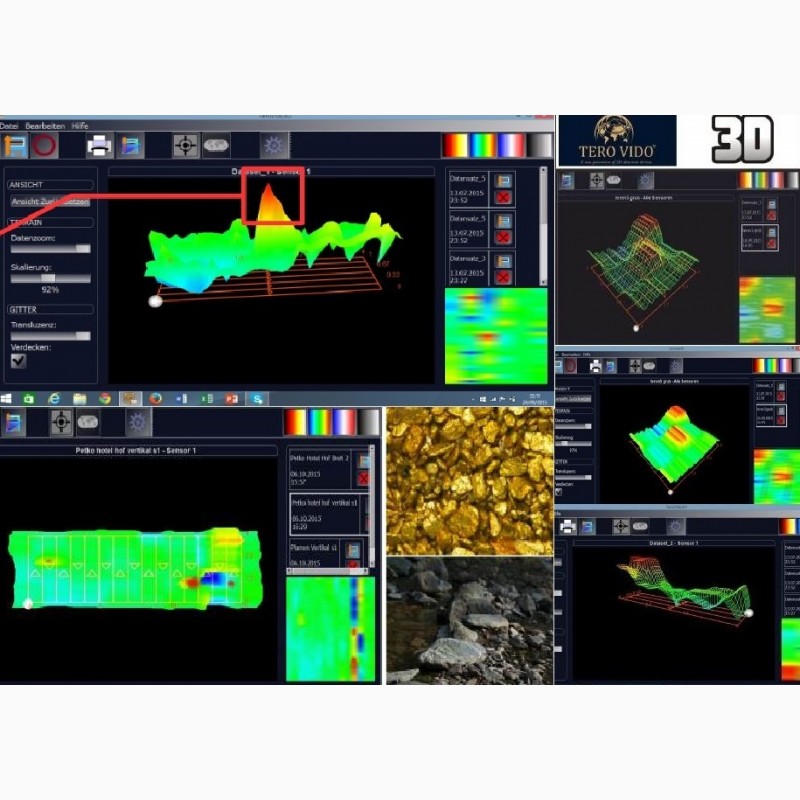 Фото 3. Геосканер - TERО VIDO 3D System для исследований и обнаружений в грунтах