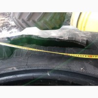 Сложные ремонты боковых порезов шин 710/70R42 Michelin