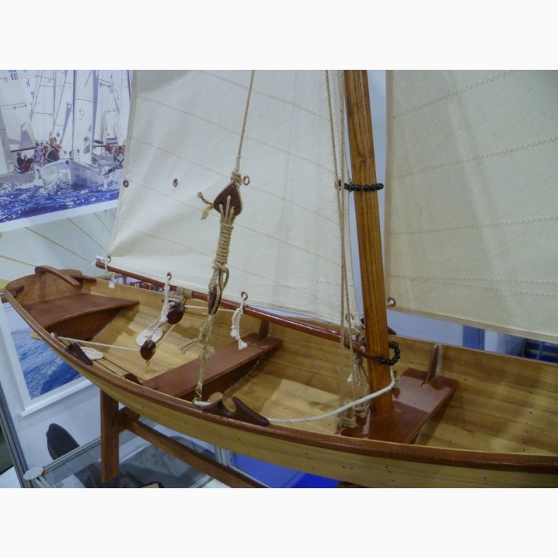 Фото 17. Стендовая модель деревянной лодки. Модели кораблей