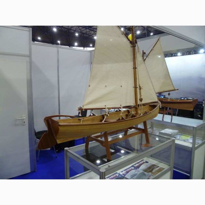 Фото 20. Стендовая модель деревянной лодки. Модели кораблей
