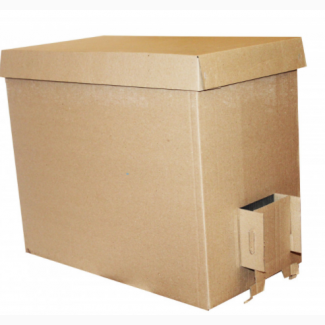 Картонный ящик для перевозки пчелопакетов