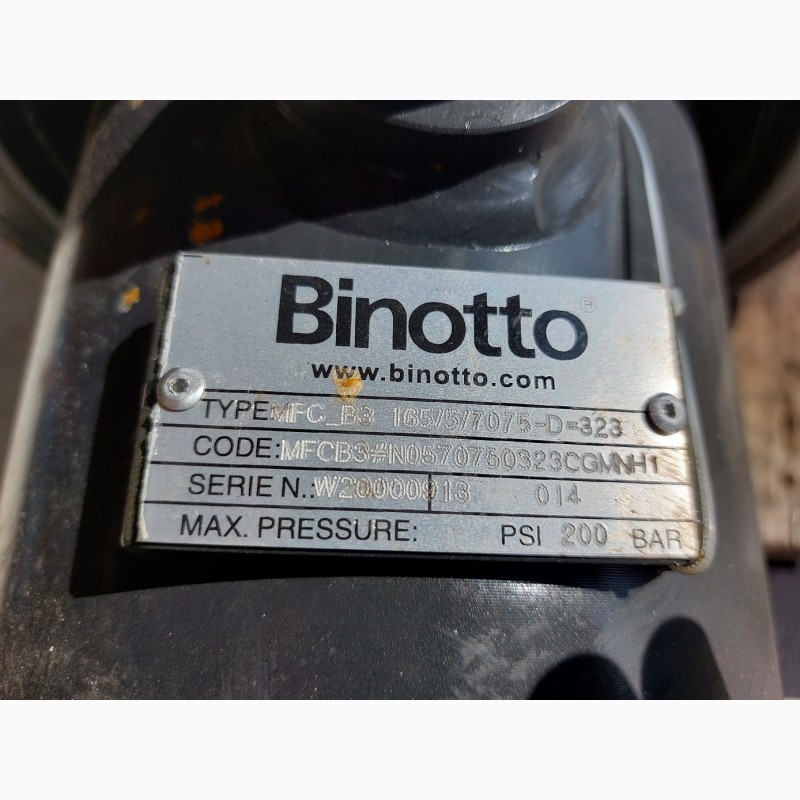 Фото 2. Шток гідроциліндр Binotto 7m на полуприцеп прицеп самосвал