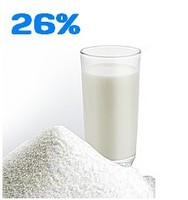Сухое цельное (жирное) молоко 26% жир. В наличии
