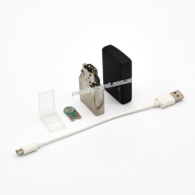 Фото 6. Подарунковий набір JOULE з плазмовою спіральною USB та бензиновою запальничкою 4-6519