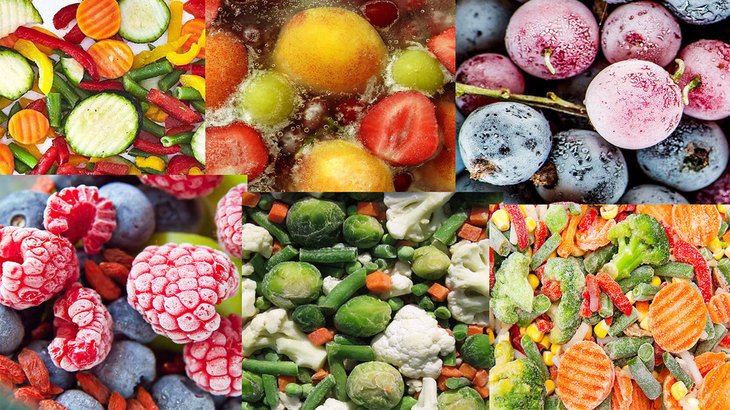 Фото 4. Заморозка та охолодження овочів та фруктів