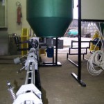 Пресс для прессовки биомассы. Производительность 250-350 кг/час. Мощность 22кВт