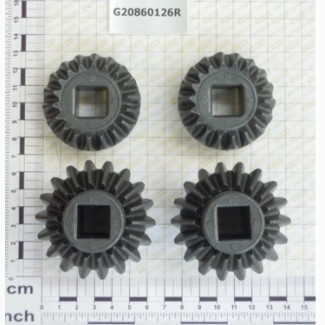 20860126 Комплект шестеренок дозатора удобрений Гаспардо СП, МТ, МТР, Метро