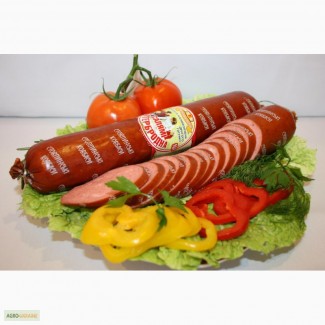 Ковбаса Салямі бутербродна від ТМ Стовпинські ковбаси