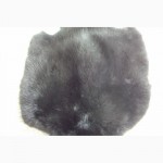 Продам шкурки кролика крашеные в черный цвет