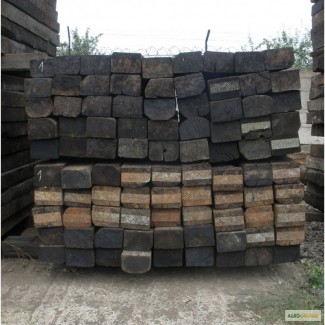 Продаются деревянные шпалы б/у, строительная, на дрова